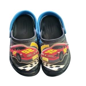 Skechers Kids Red and Black Disney CARS Sandals/ CROCS